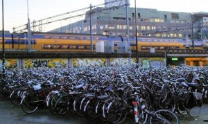 biking