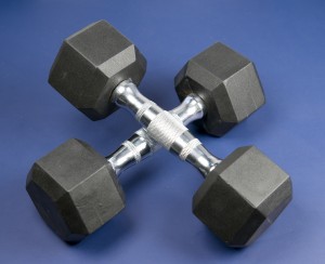 Upper Body Exercise Routine with Dumbbells