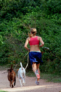 jogging