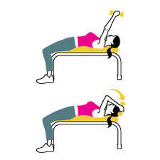 lying tricep extension